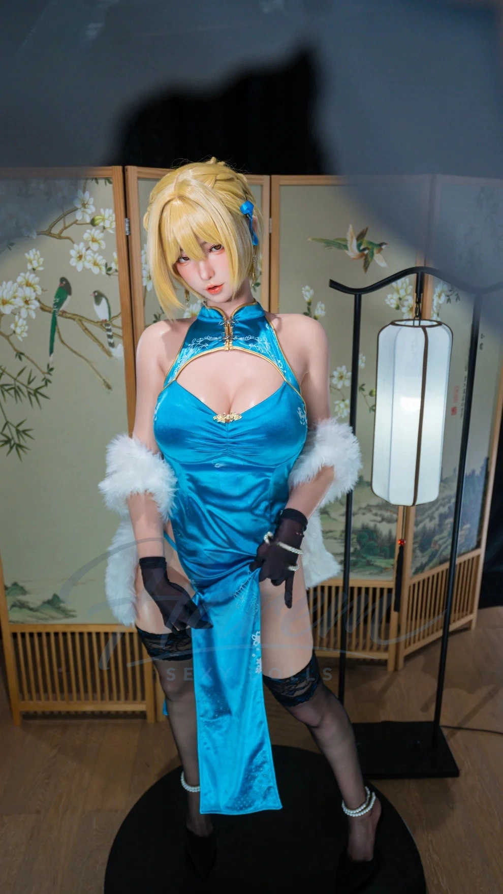 HAREM 158CM #B163 SILICONE REALISTIC SEX DOLL - Harem sex doll