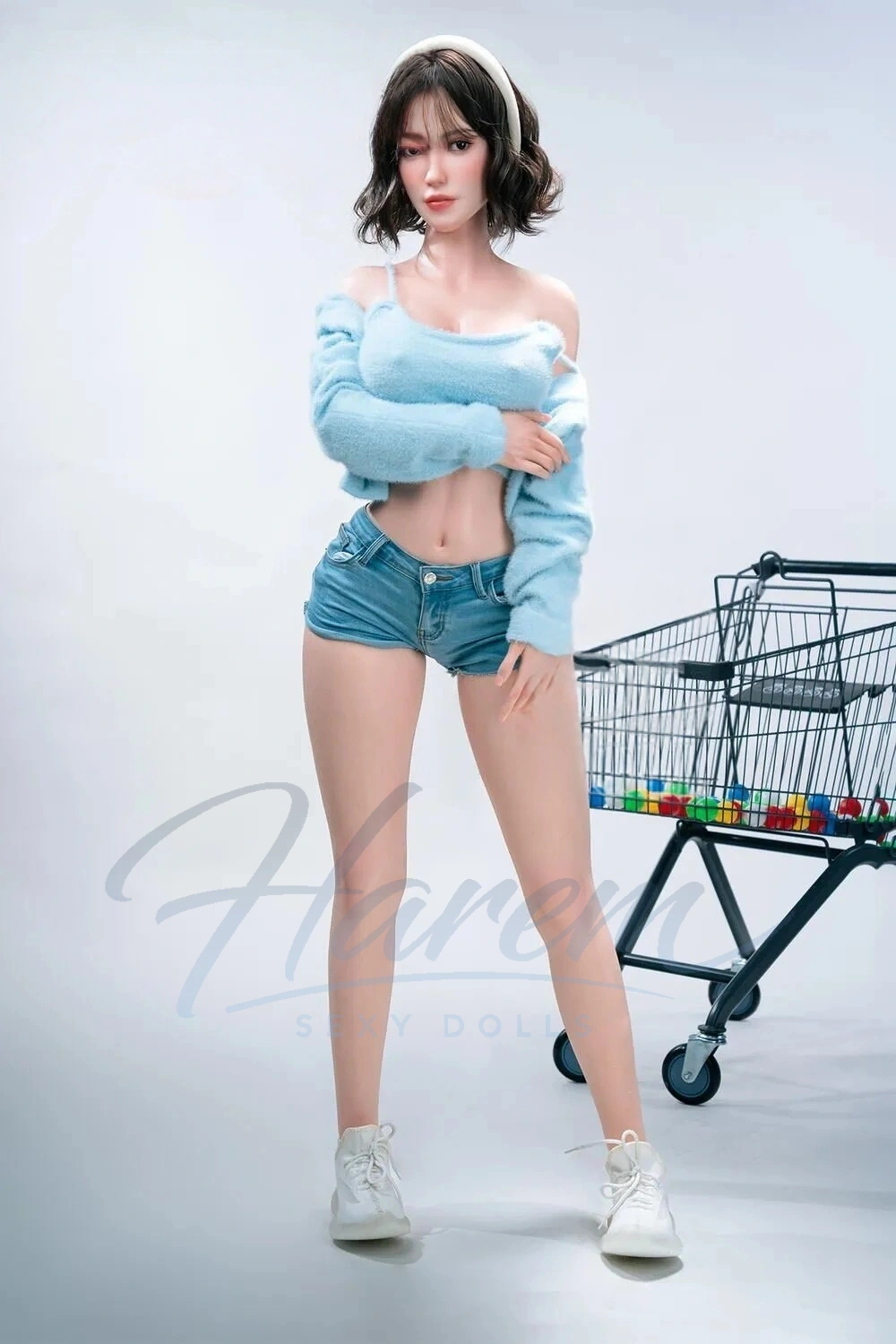 HAREM 168CM #B99 SILICONE REALISTIC SEX DOLL - Harem sex doll