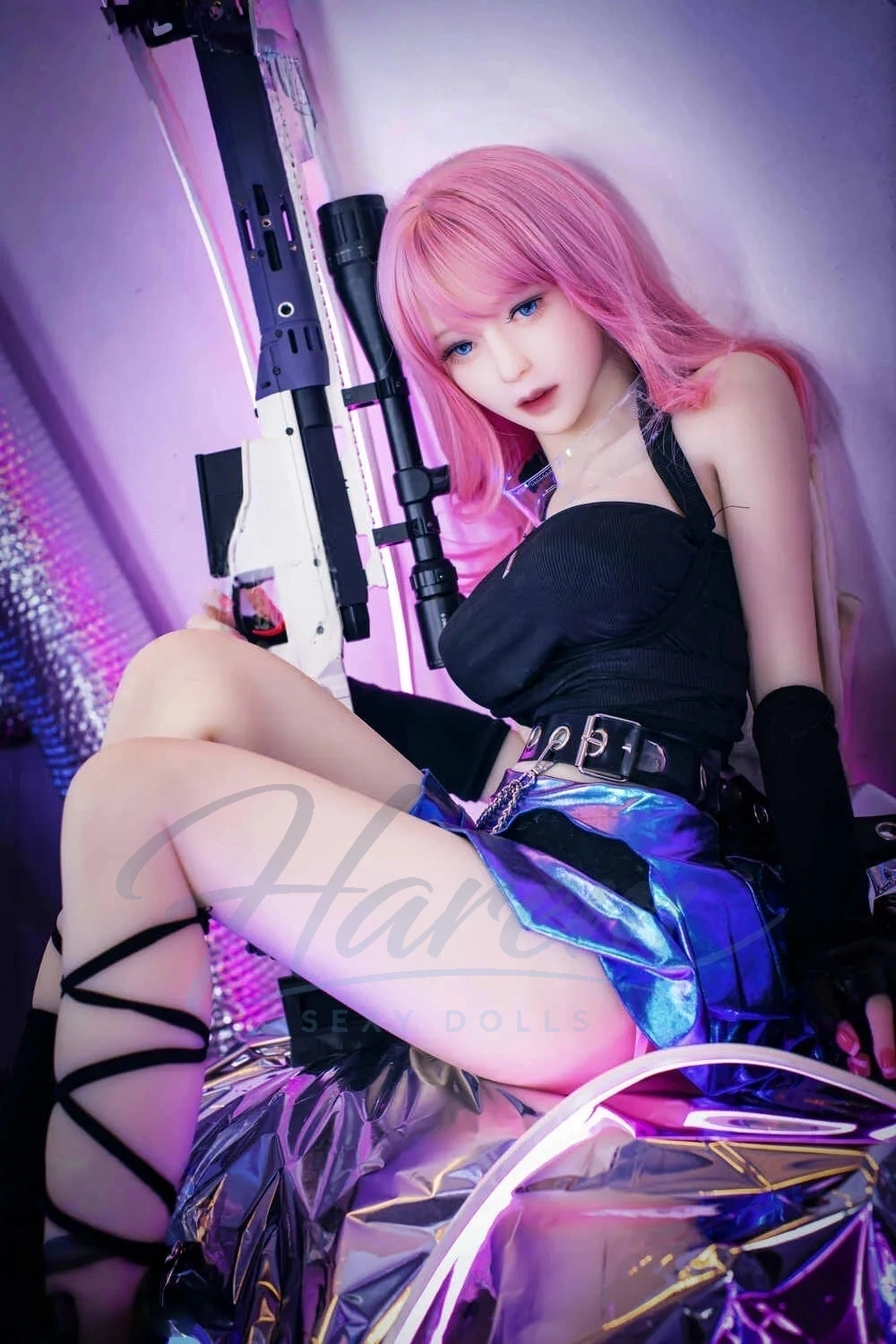 HAREM 158CM #A162 TPE REALISTIC SEX DOLL - Harem sex doll