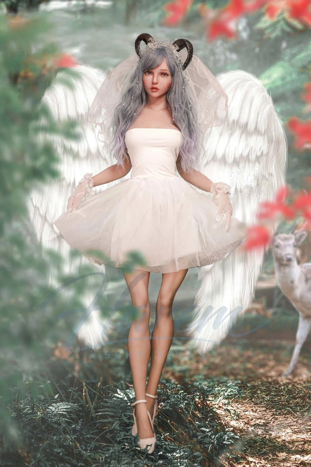 HAREM 168CM #A153 TPE REALISTIC SEX DOLL - Harem sex doll