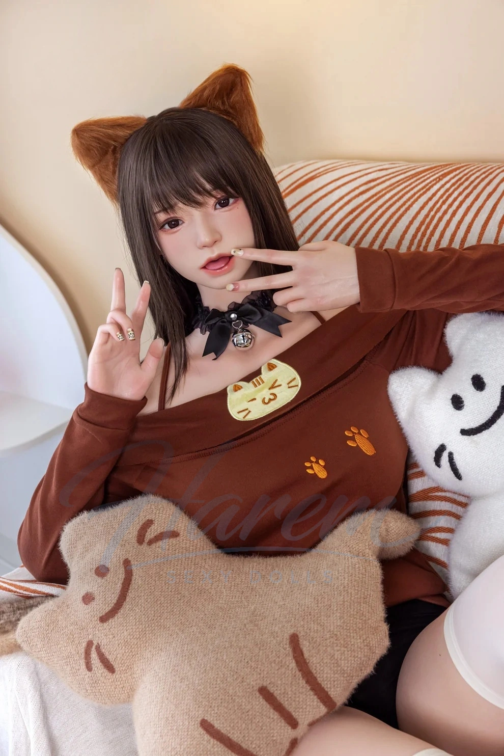 HAREM 168CM #B173 SILICONE REALISTIC SEX DOLL - Harem sex doll