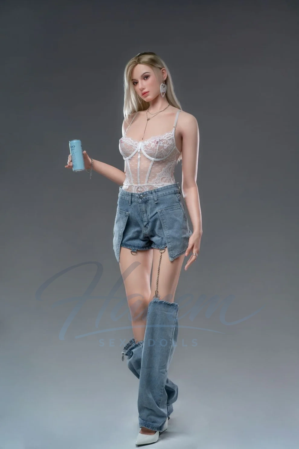 HAREM 175CM #B157 SILICONE REALISTIC SEX DOLL - Harem sex doll