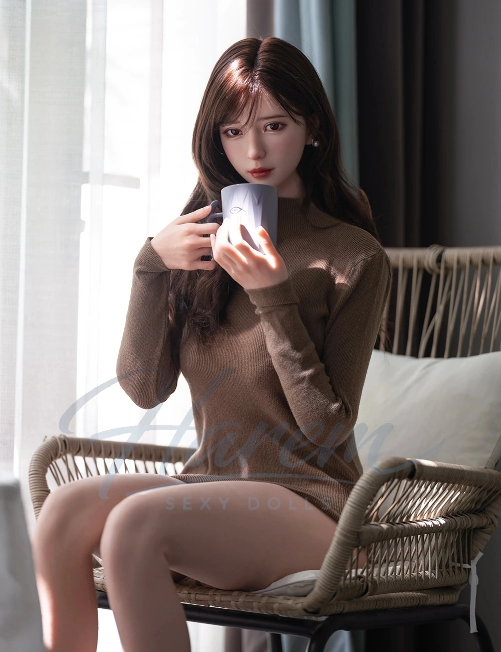 HAREM 168CM #B116 SILICONE REALISTIC SEX DOLL - Harem sex doll