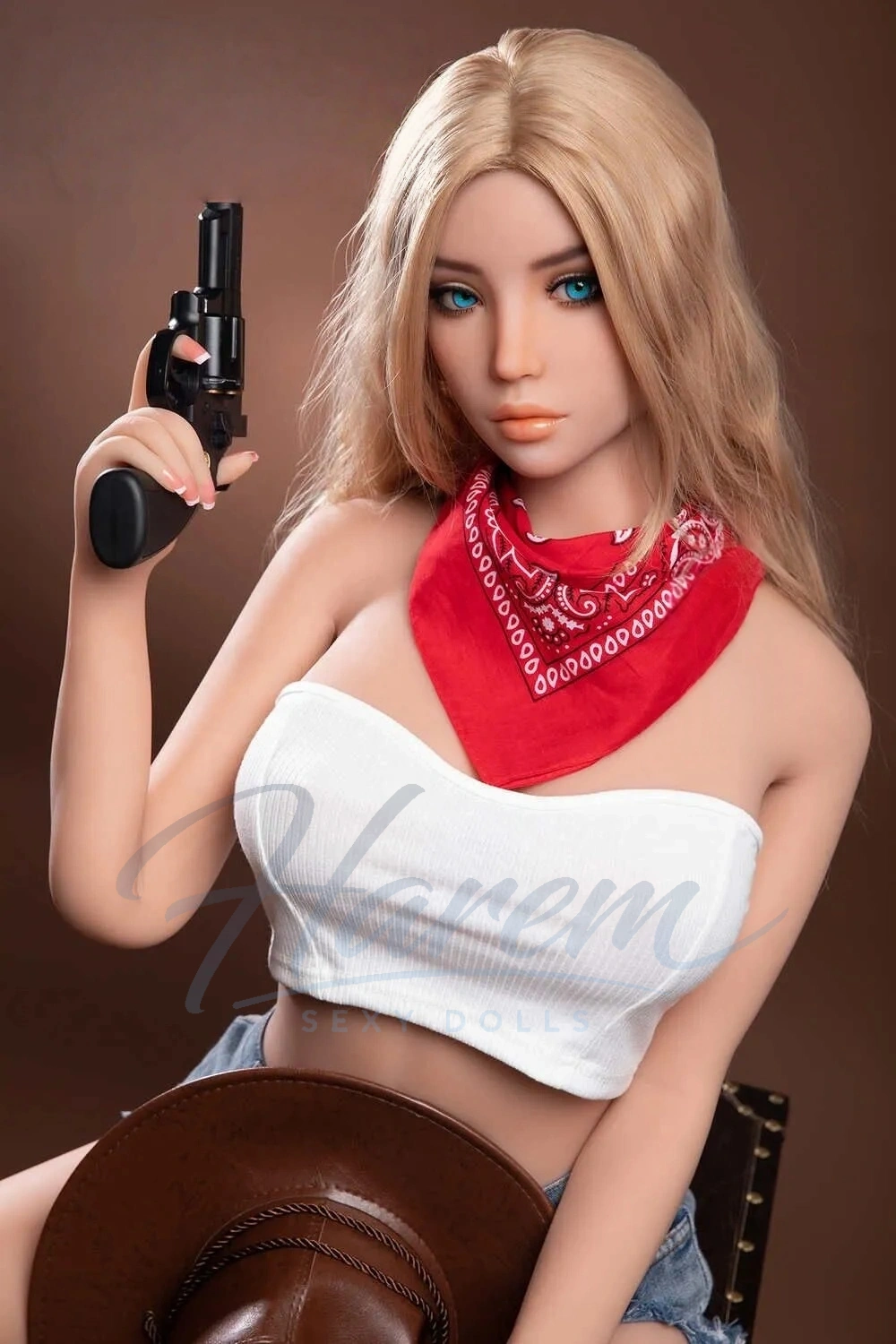 HAREM 171CM #A90 TPE REALISTIC SEX DOLL - Harem sex doll