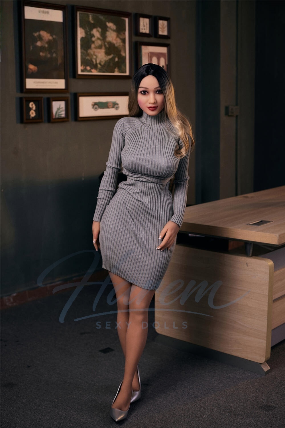 HAREM 150CM #A30 TPE REALISTIC SEX DOLL - Harem sex doll