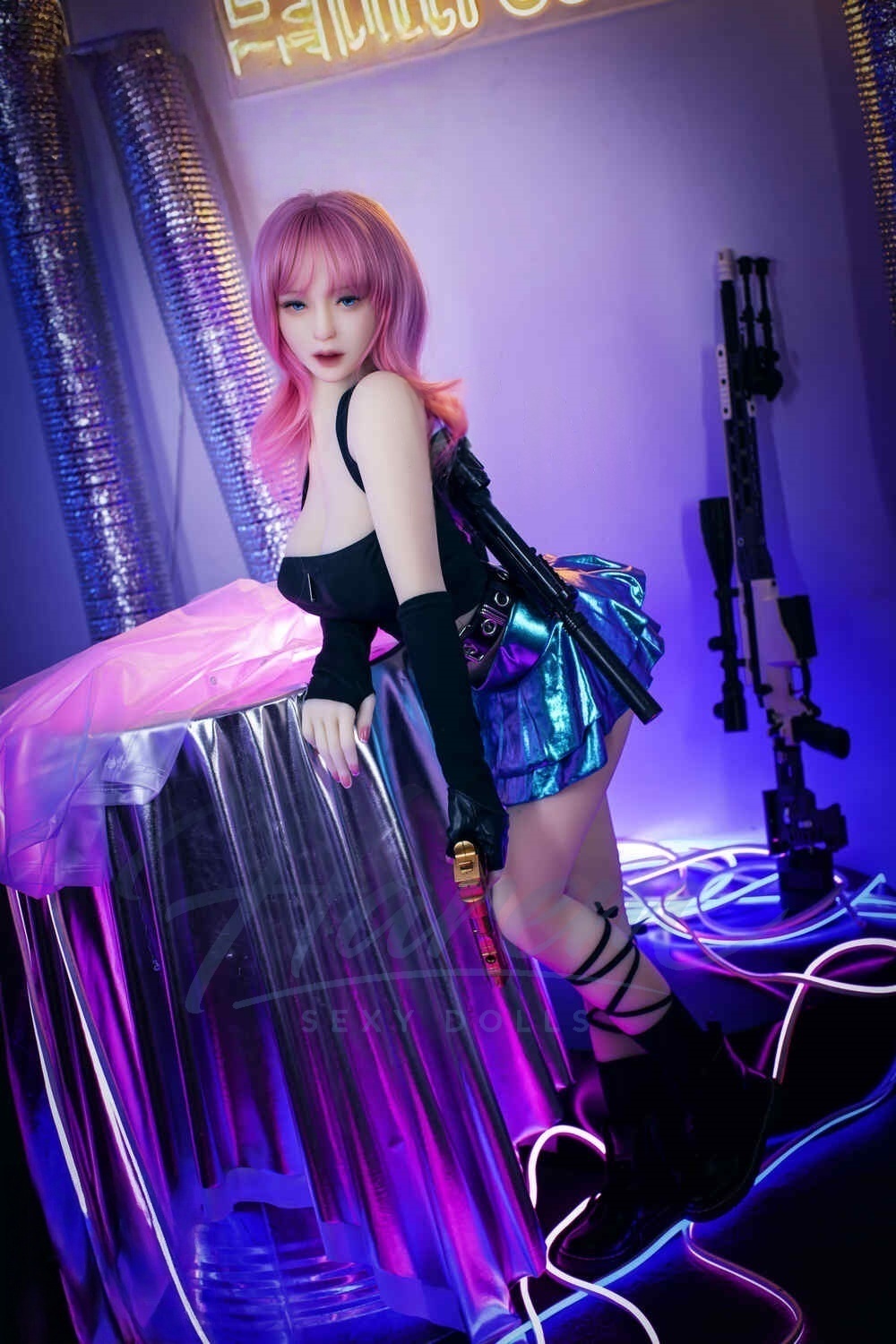 HAREM 158CM #A162 TPE REALISTIC SEX DOLL - Harem sex doll