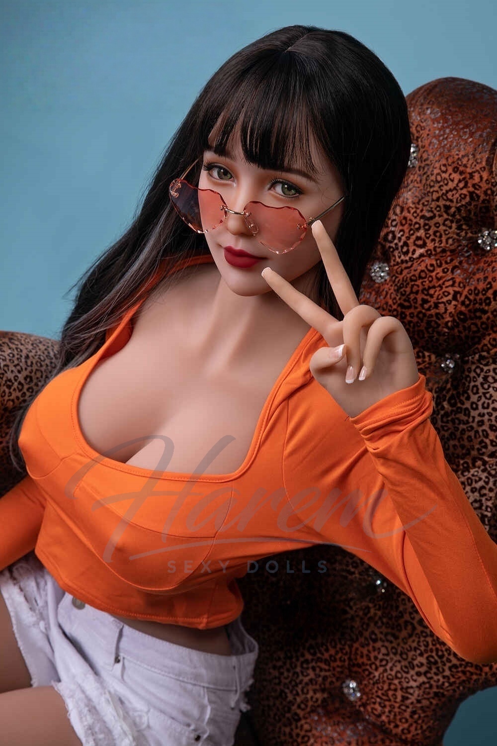 HAREM 168CM #A73 TPE REALISTIC SEX DOLL - Harem sex doll