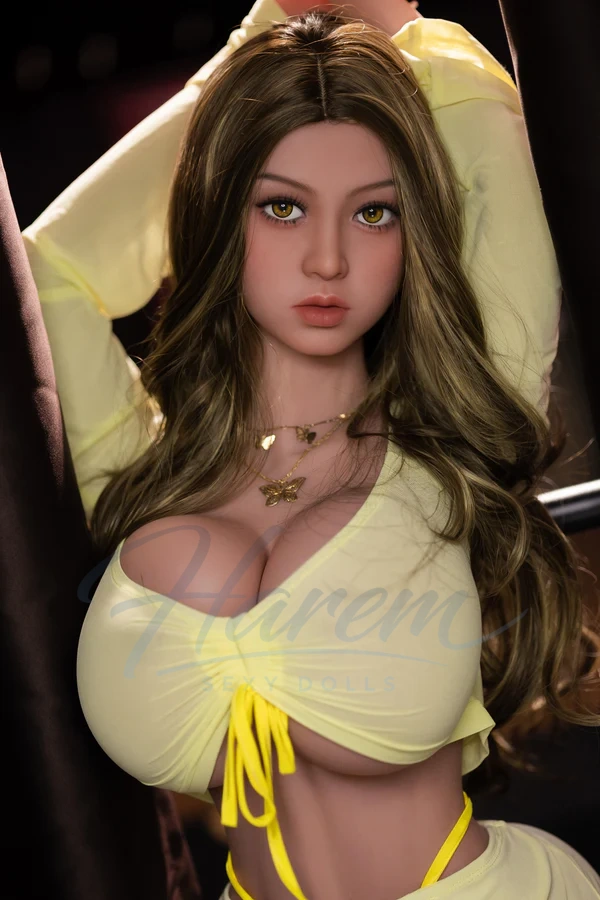 HAREM 158CM #A299 TPE REALISTIC SEX DOLL - Harem sex doll