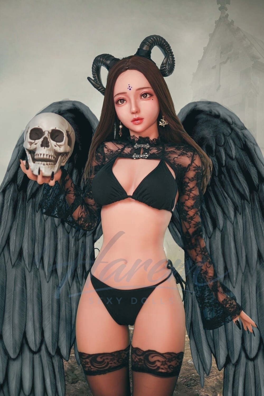 HAREM 168CM #A184 TPE REALISTIC SEX DOLL - Harem sex doll