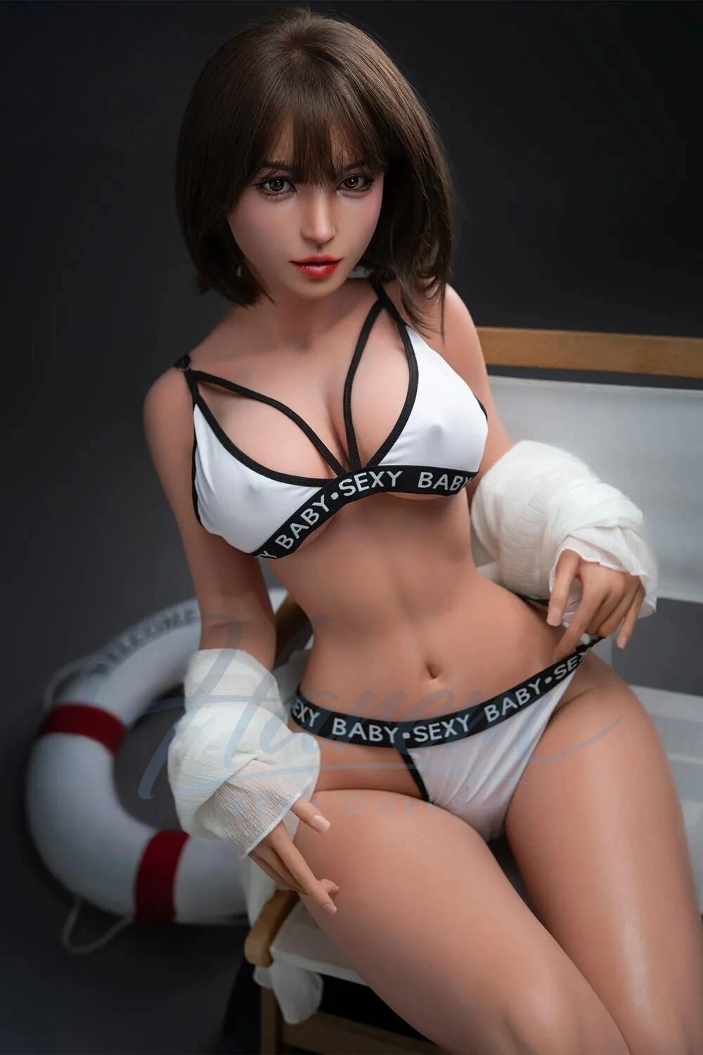 HAREM 168CM #B93 SILICONE REALISTIC SEX DOLL - Harem sex doll