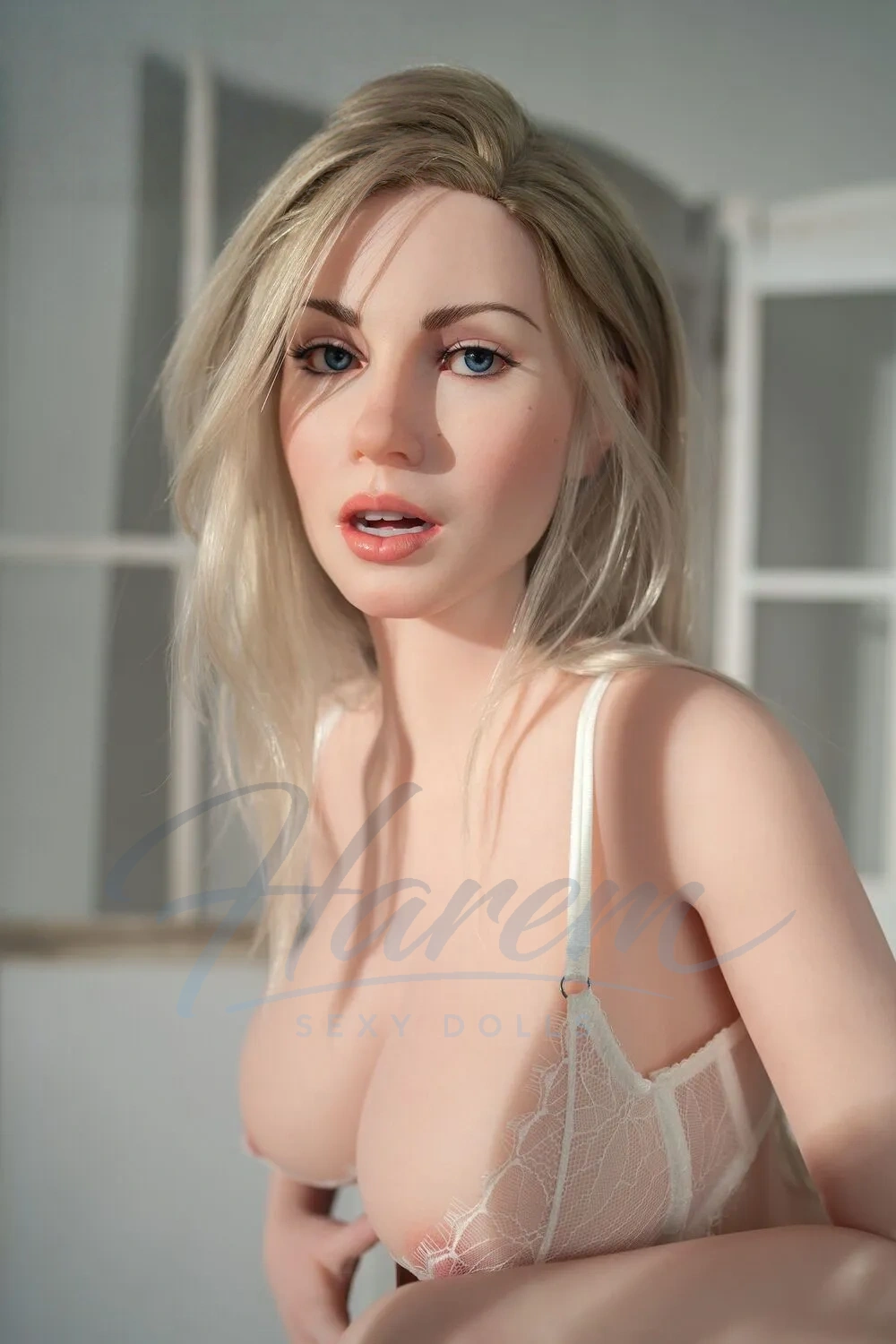 HAREM 158CM #B13 SILICONE REALISTIC SEX DOLL - Harem sex doll