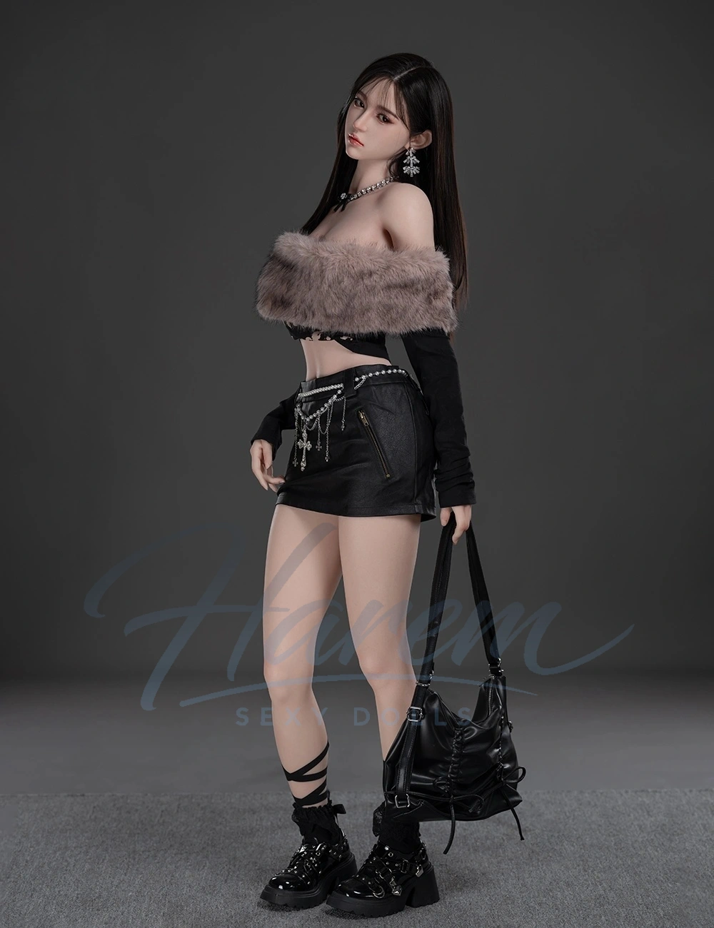 HAREM 168CM #B126 SILICONE REALISTIC SEX DOLL - Harem sex doll