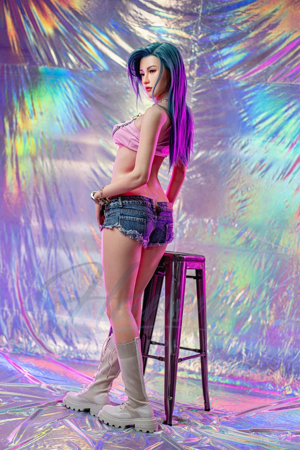 HAREM 171CM #B151 SILICONE REALISTIC SEX DOLL - Harem sex doll