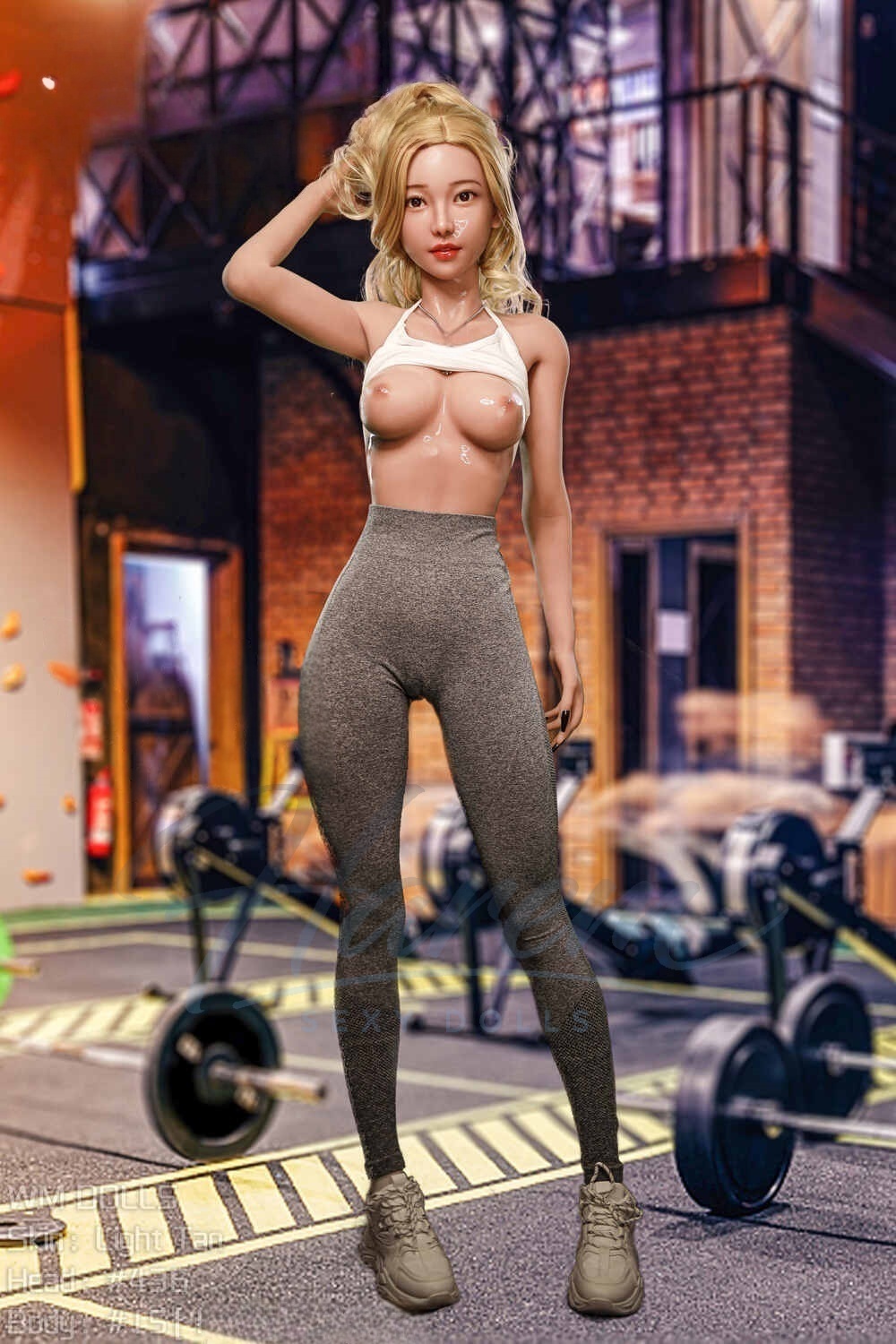 HAREM 168CM #A182 TPE REALISTIC SEX DOLL - Harem sex doll