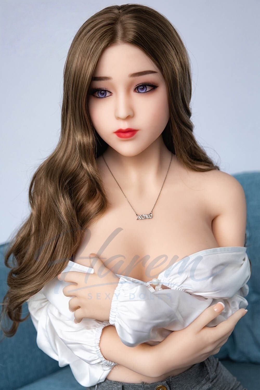 HAREM 158CM #A69 TPE REALISTIC SEX DOLL - Harem sex doll