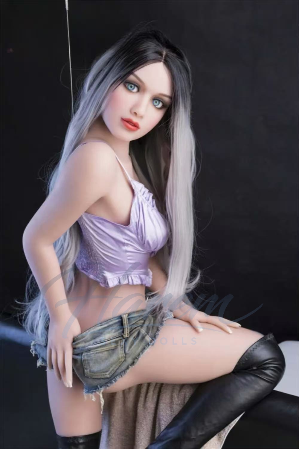 HAREM 150CM #A25 TPE REALISTIC SEX DOLL - Harem sex doll