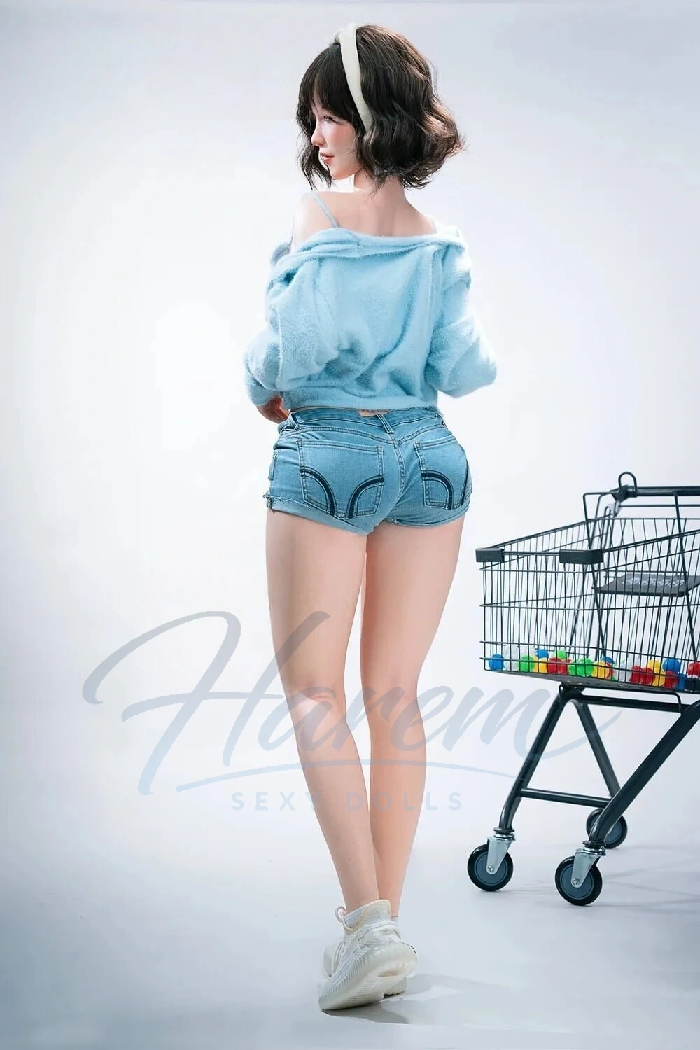 HAREM 168CM #B99 SILICONE REALISTIC SEX DOLL - Harem sex doll