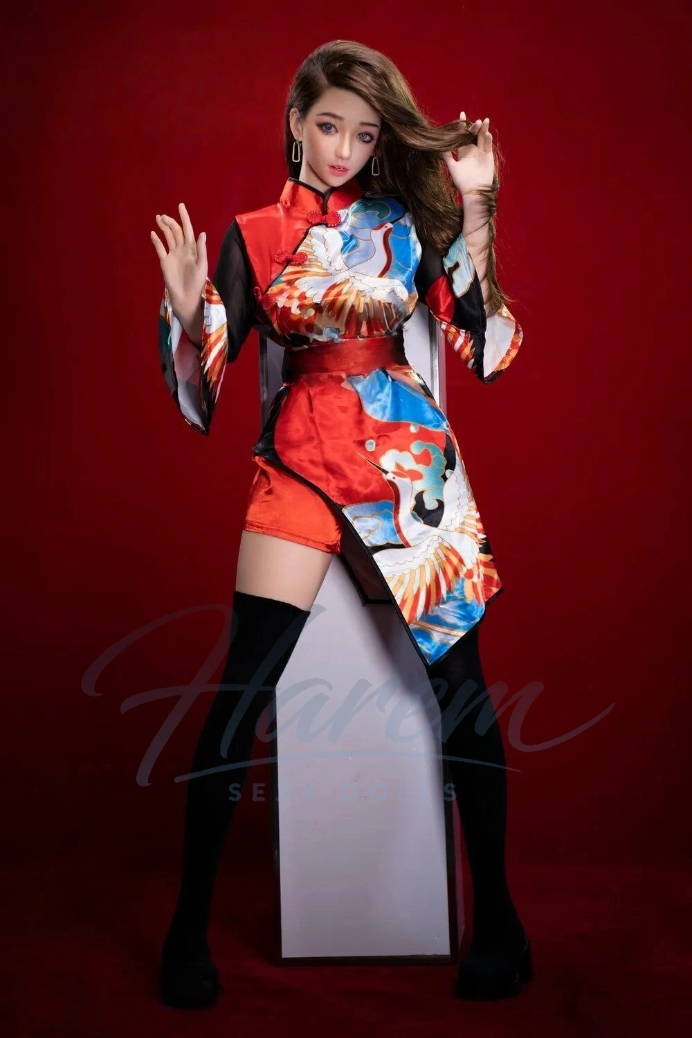 HAREM 150CM #B41 SILICONE REALISTIC SEX DOLL - Harem sex doll