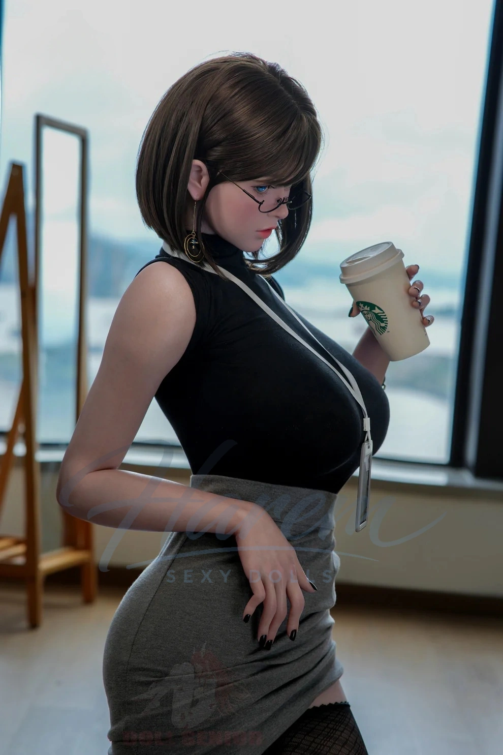 HAREM 171CM #B177 SILICONE REALISTIC SEX DOLL - Harem sex doll