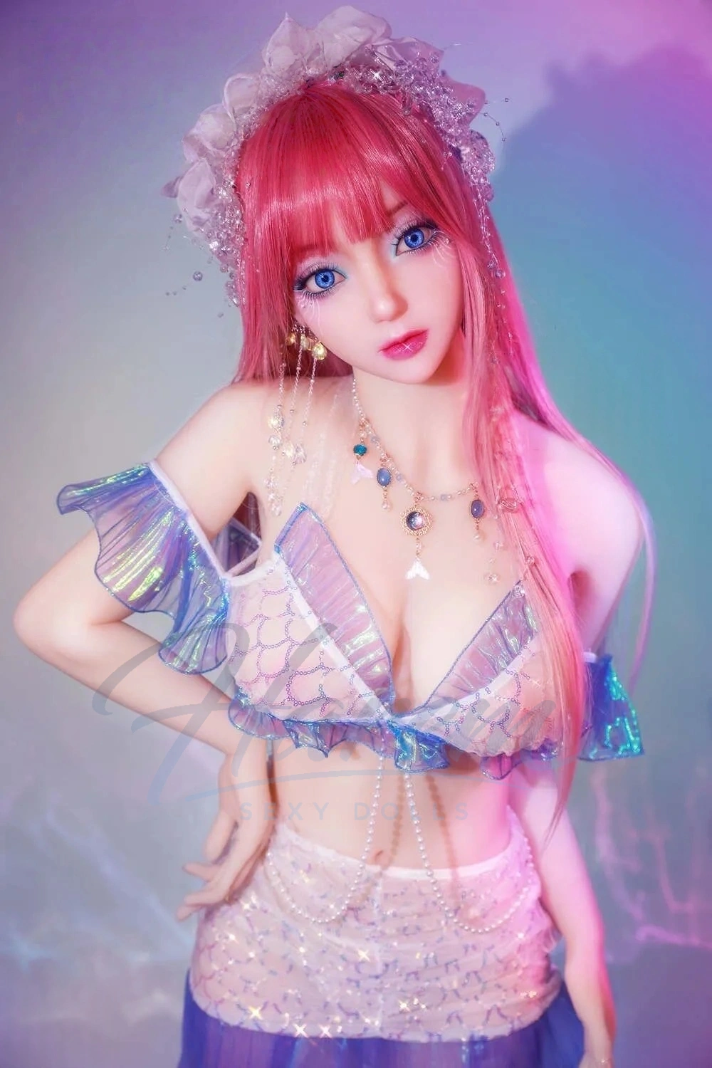 HAREM 158CM #A160 TPE REALISTIC SEX DOLL - Harem sex doll