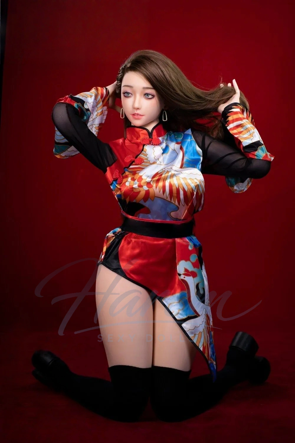 HAREM 150CM #B41 SILICONE REALISTIC SEX DOLL - Harem sex doll