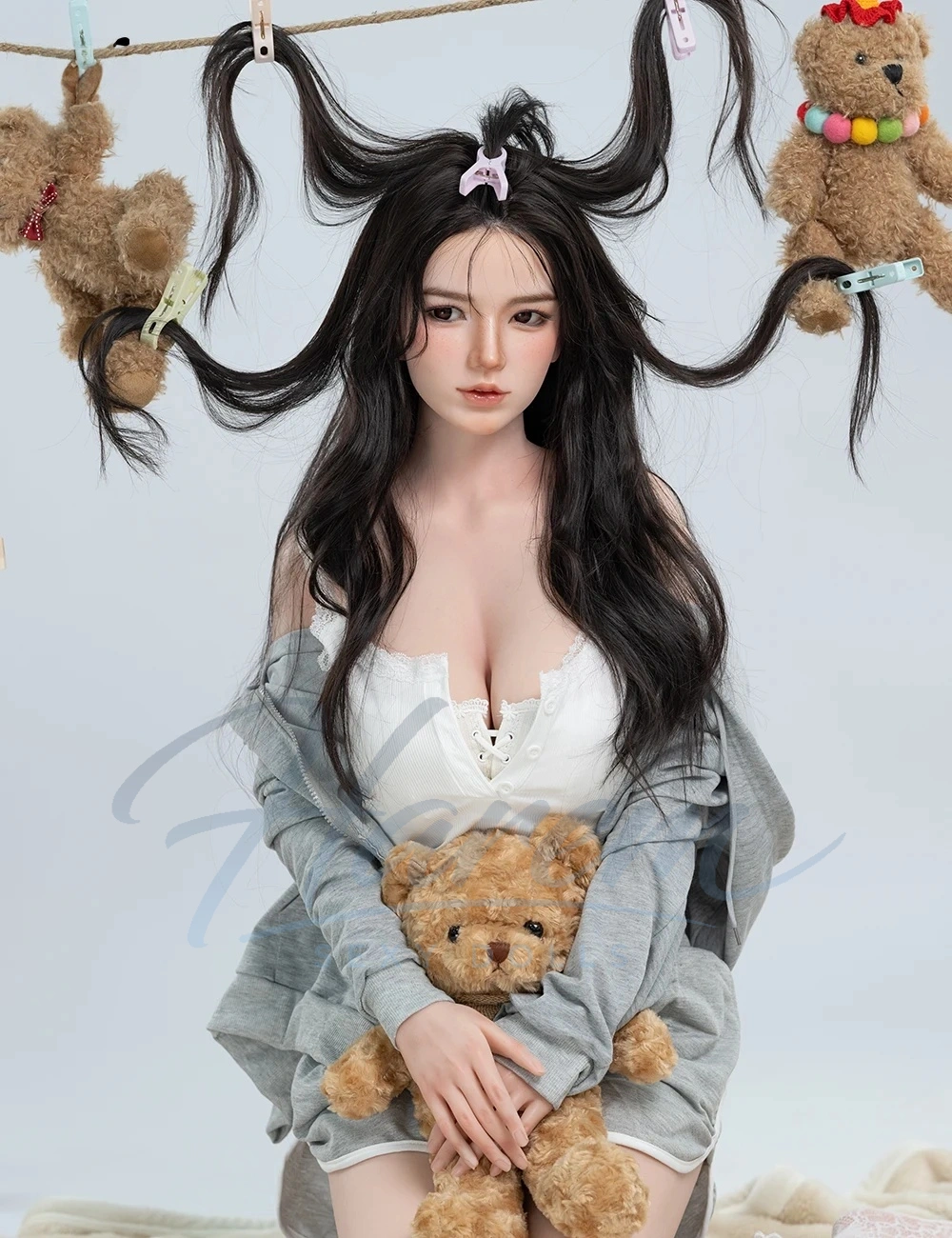 HAREM 158CM #B105 SILICONE REALISTIC SEX DOLL - Harem sex doll