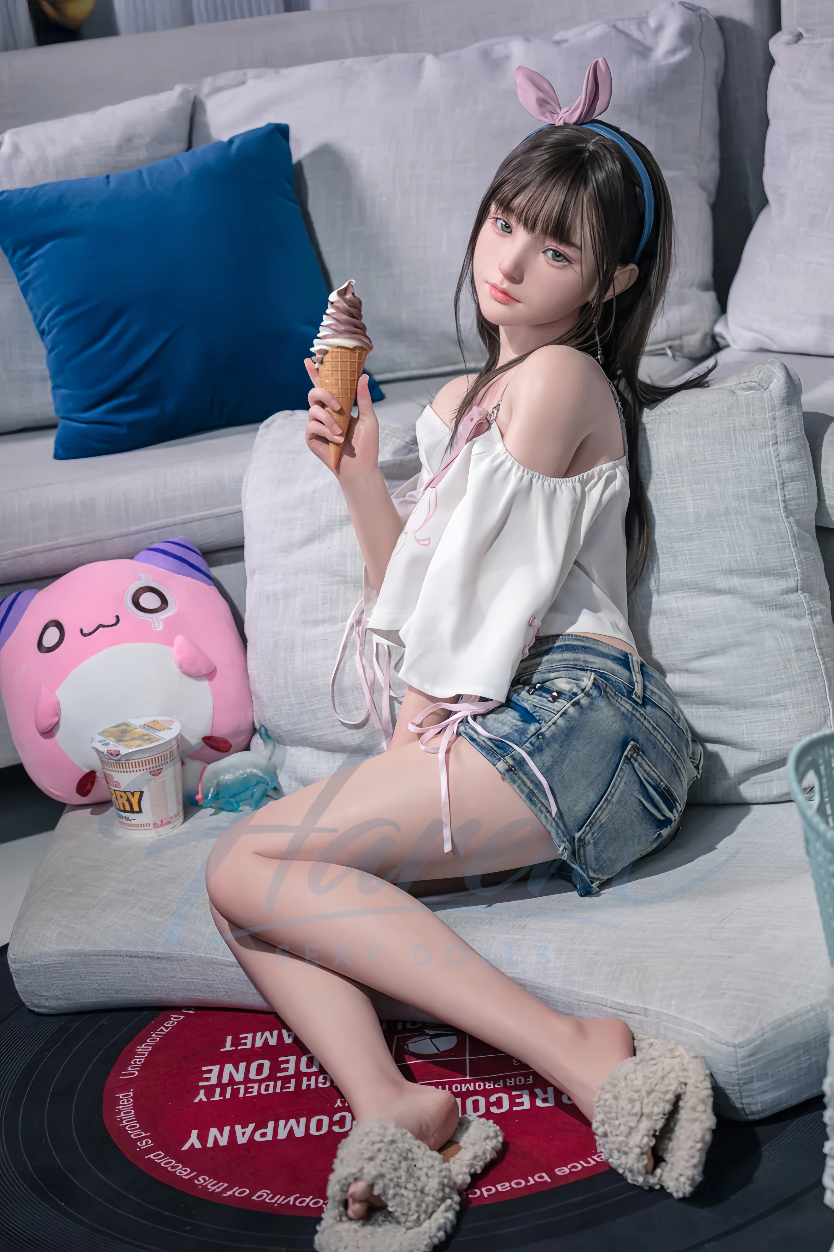 HAREM 158CM #B161 SILICONE REALISTIC SEX DOLL - Harem sex doll