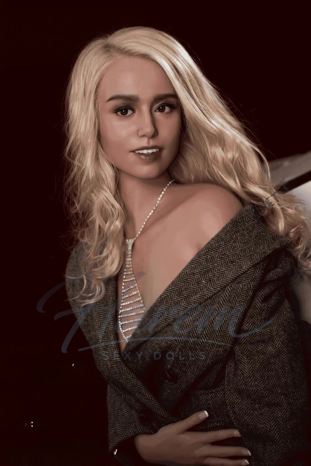 HAREM 171CM #B61 SILICONE REALISTIC SEX DOLL - Harem sex doll