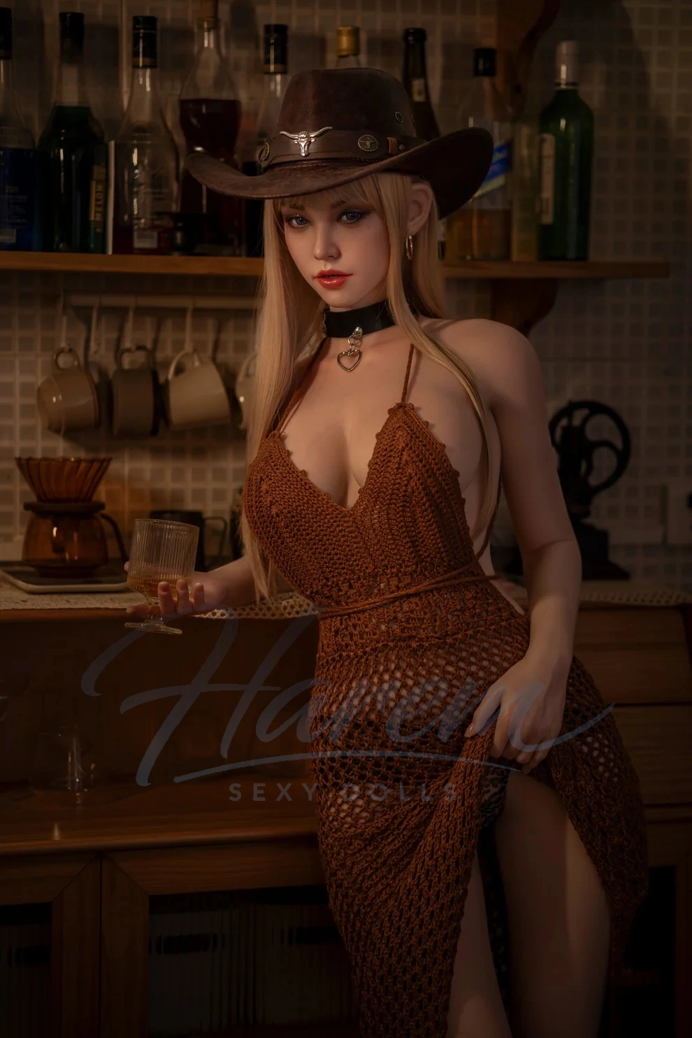 HAREM 168CM #B175 SILICONE REALISTIC SEX DOLL - Harem sex doll