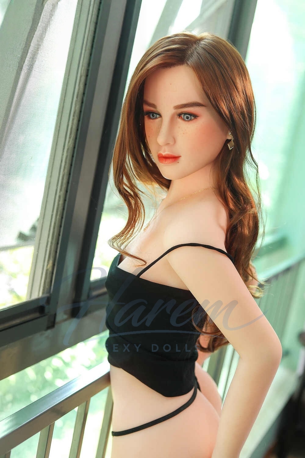 HAREM 158CM #A67 TPE REALISTIC SEX DOLL - Harem sex doll