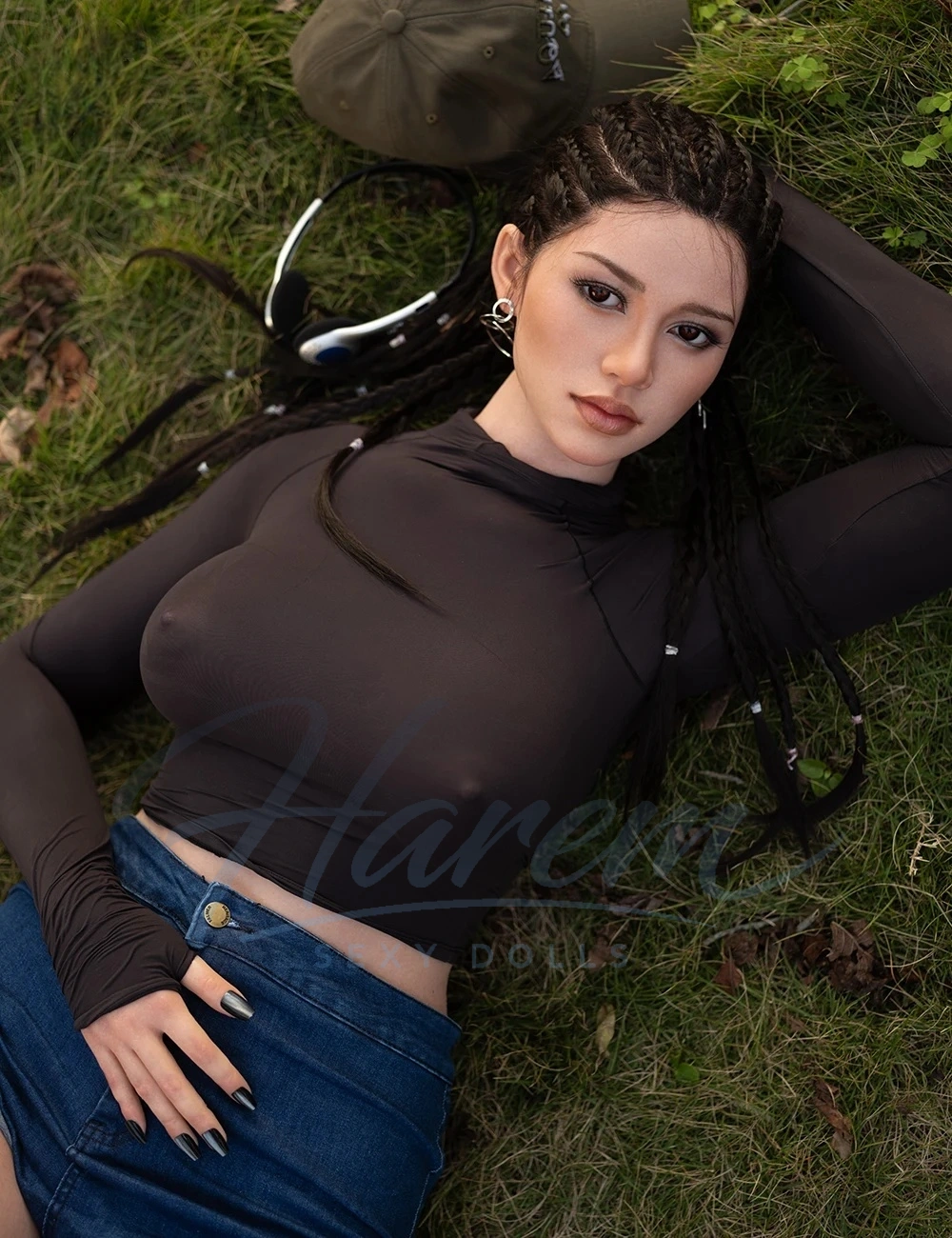 HAREM 171CM #B133 SILICONE REALISTIC SEX DOLL - Harem sex doll