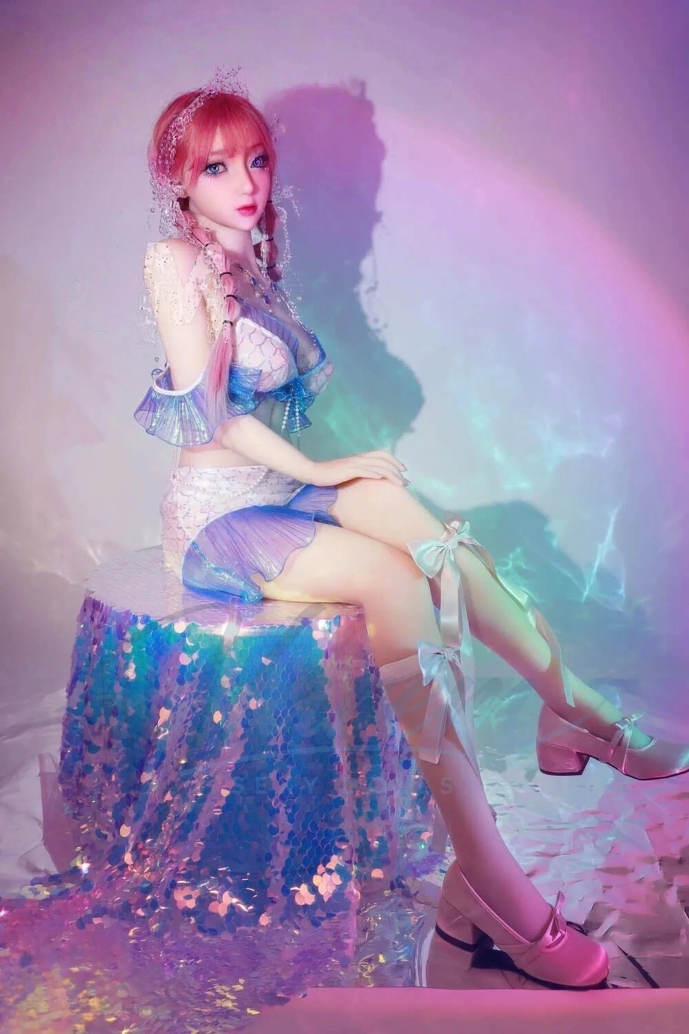 HAREM 158CM #A160 TPE REALISTIC SEX DOLL - Harem sex doll