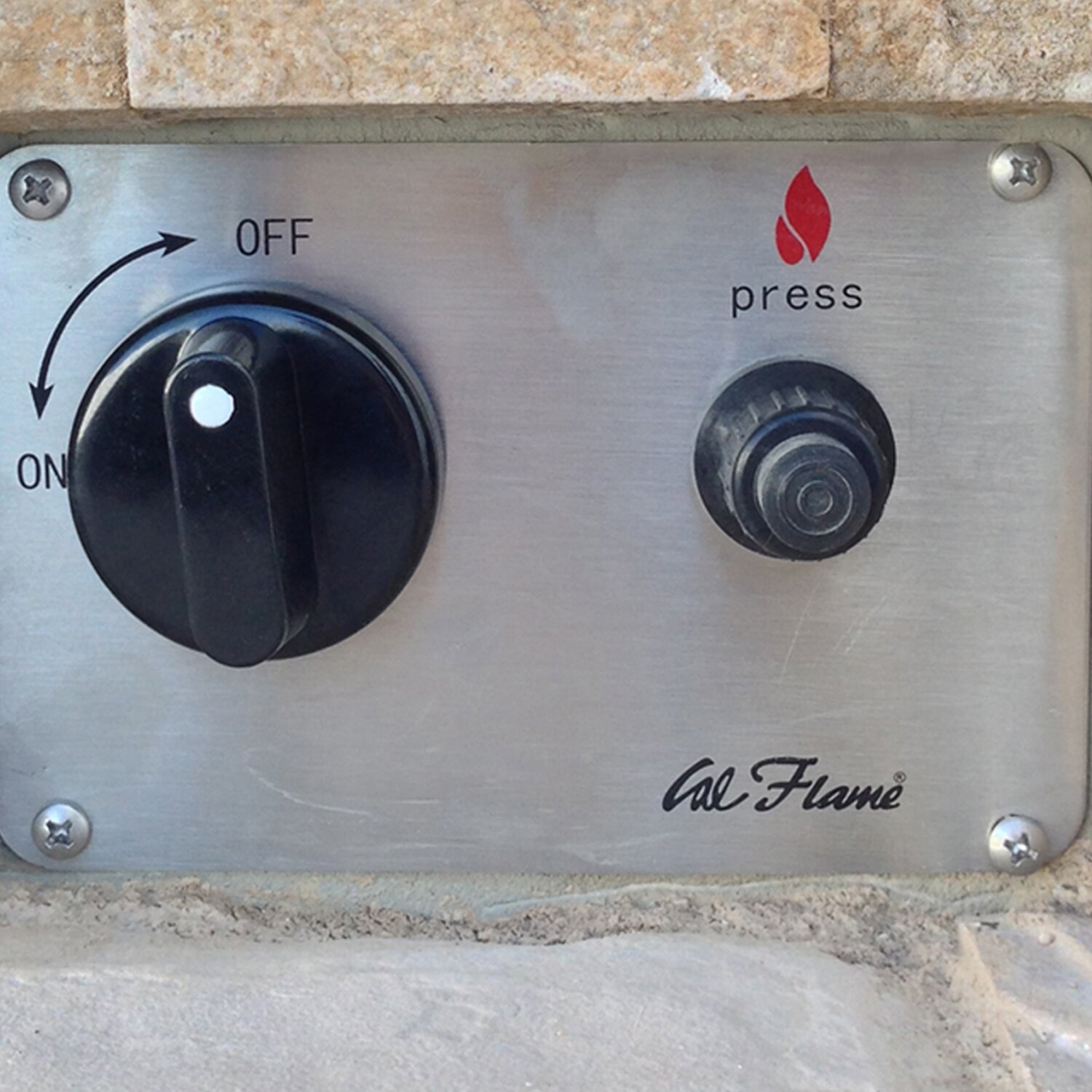 预发布站点、【Sports&Outdoors】82'' H Stone Veneer Outdoor Fireplace、-12345