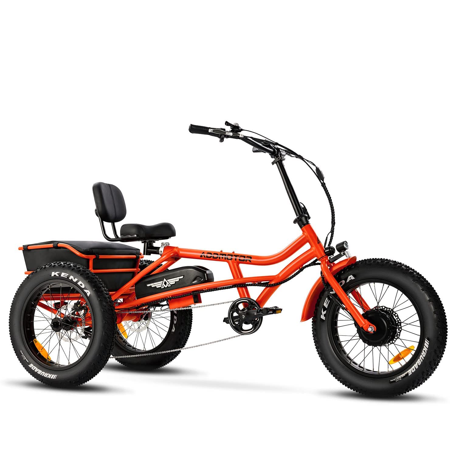 预发布站点、【Sports&Outdoors】Addmotor Motan Electric Trike Adults, 85 MI, 20"x4" Fat Tire 3 Wheel Electric Bicycle、-12345