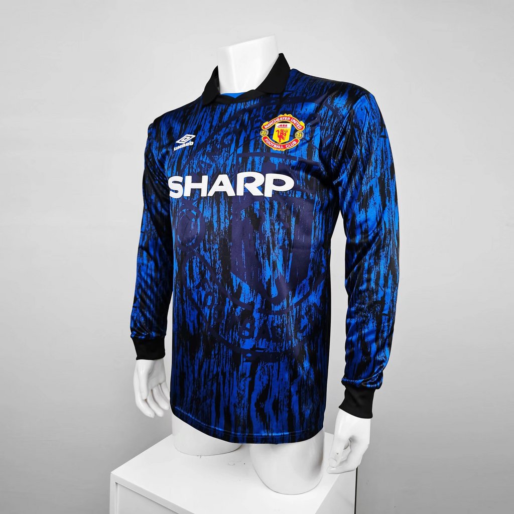 Manchester United Retro 92-94 Away Long Sleeve Jersey111