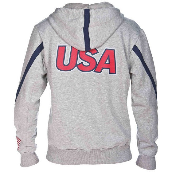 预发布站点、Arena Unisex USA Swimming Hooded Jacket、mysite-12345