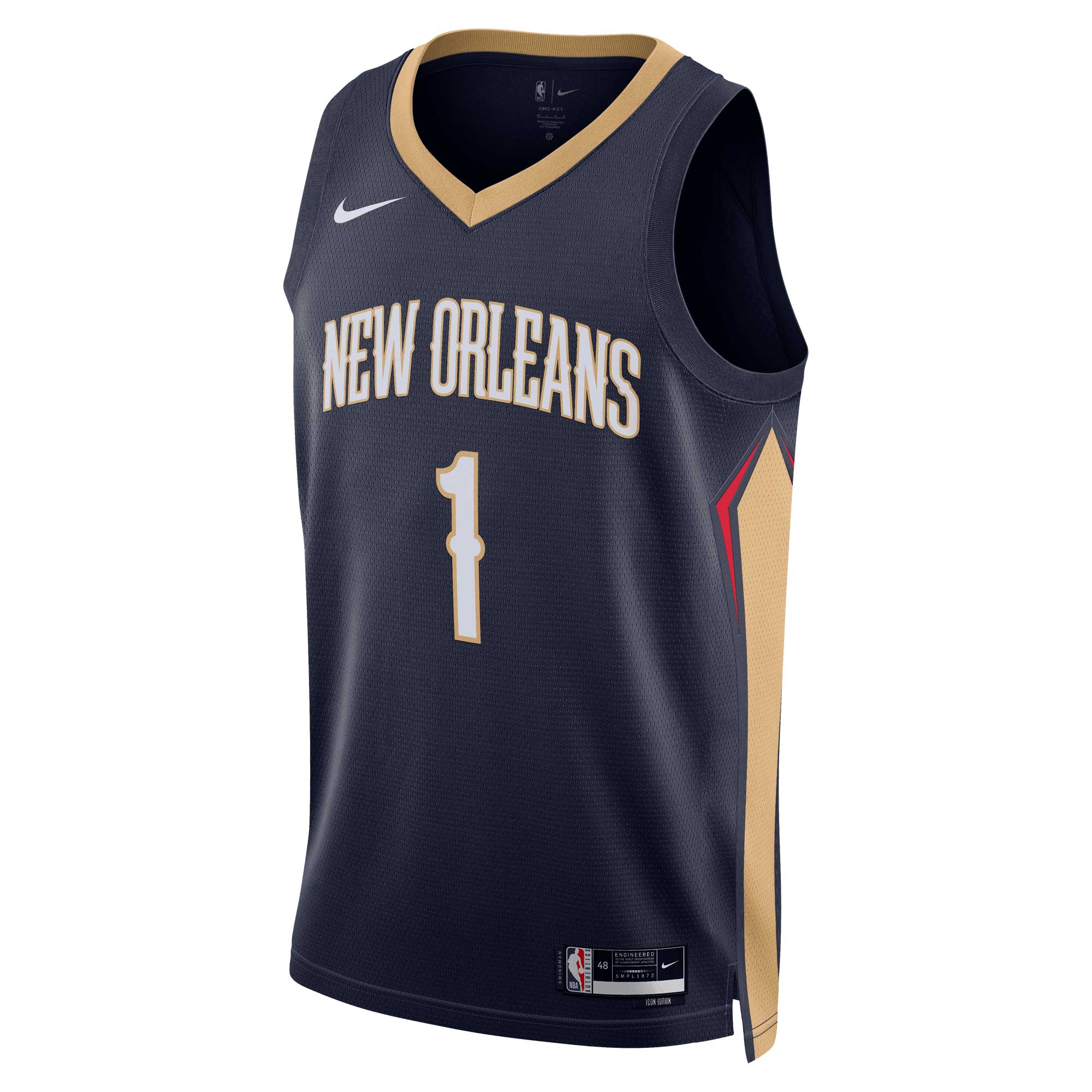 预发布站点、Zion Williamson New Orleans Pelicans Unisex Swingman Jersey - Association Edition - Navy、FF-CUSTOM-12345