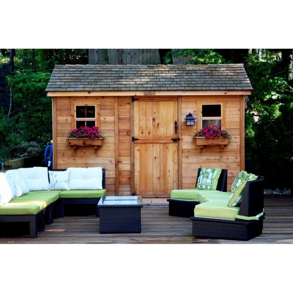 预发布站点、【Storage shed】12 feet wide x 8 feet deep wooden storage shed、mysite-12345