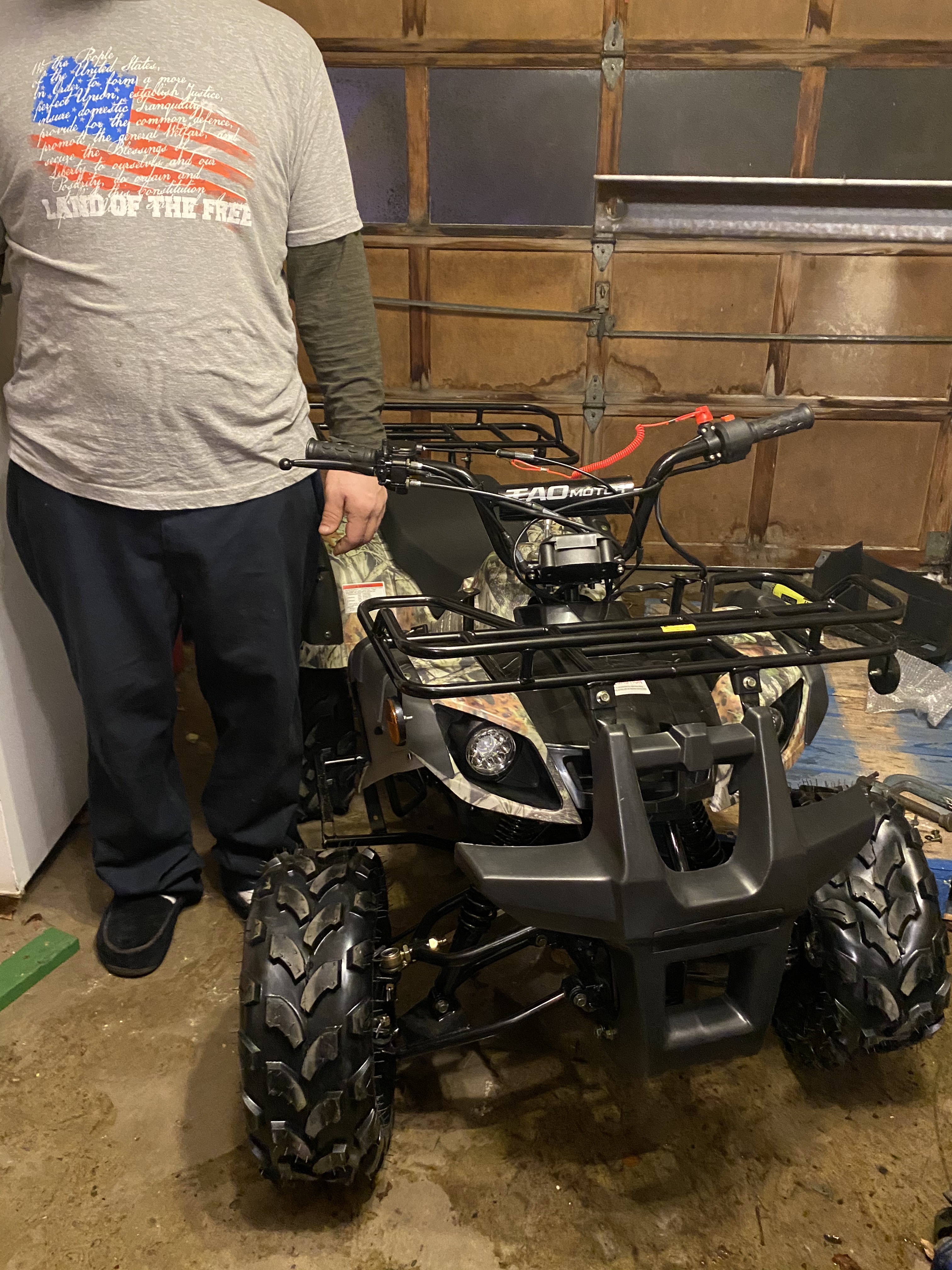 预发布站点、【Sports&Outdoors】X-PRO Adult ATV Quad Four Wheelers 200 Utility ATV Full Size ATV、-12345