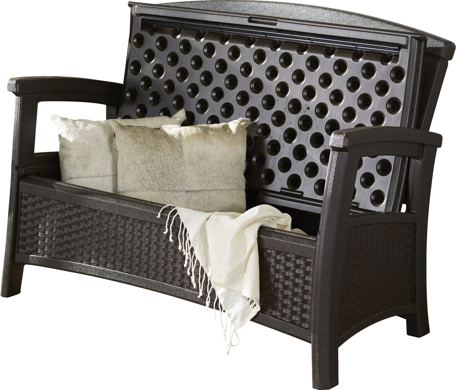 预发布站点、【Storage Shed】Outdoor Elements Storage Bench、-12345