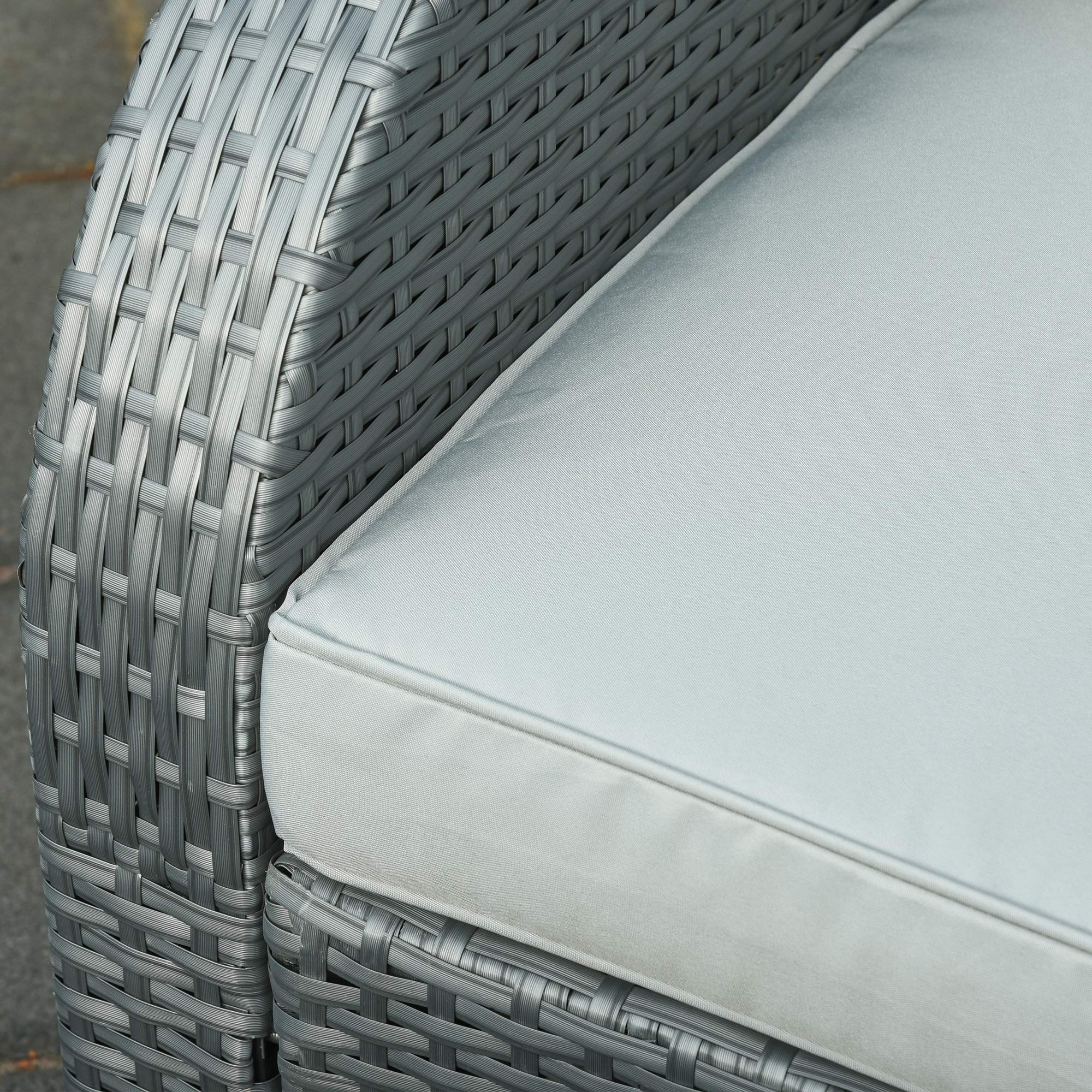 预发布站点、【Furniture】6-PCs Patio Furniture Set Outdoor Wicker Sofa Set with Tea Table Gas Spring & Soft Cushion、mysite-12345