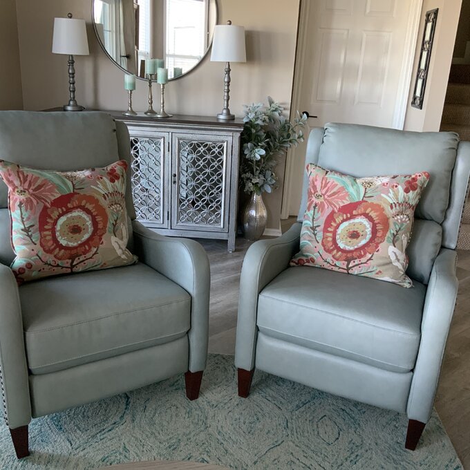 预发布站点、【Furniture】Westmere Leather Recliner、-12345