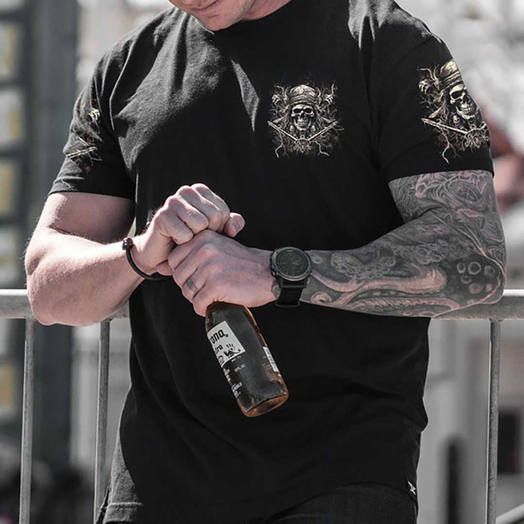 预发布站点、Hard work is the reason for my complete peace of mind and body printed men's T-shirt、xsh-12345