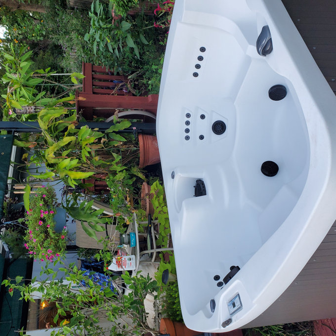 预发布站点、【Sports&Outdoors】Lifesmart Spas Leganza 6 - Person 90 - Jet Rectangular Hot Tub with Ozonator、-12345