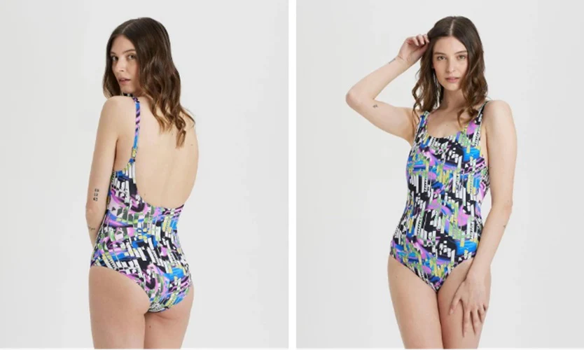 预发布站点、ARENA Women's Bodylift Swimsuit Carolina U Back、mysite-12345