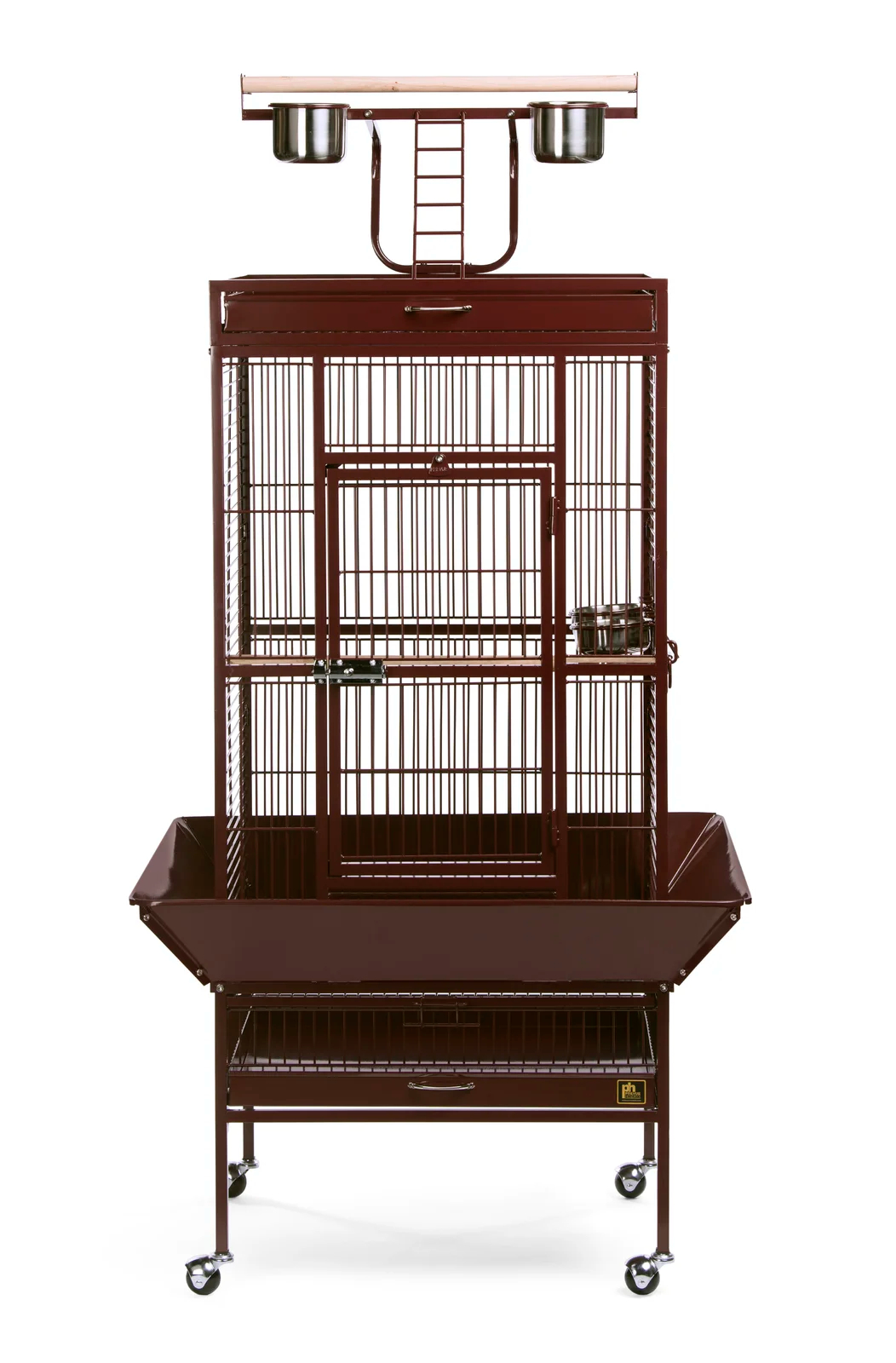 预发布站点、【Pet】Bremer Steel Play Top Floor Bird Cage with Wheels、-12345