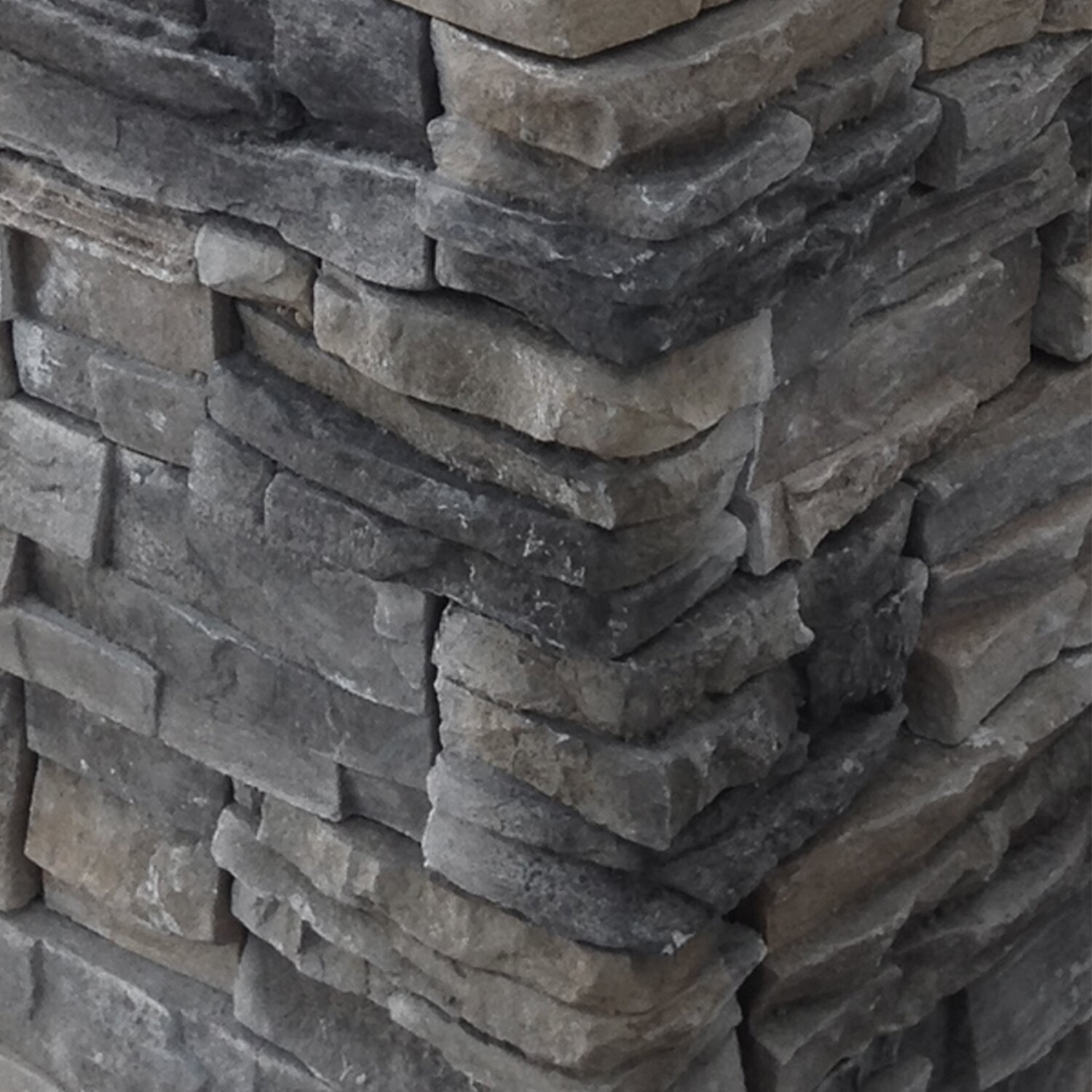 预发布站点、【Sports&Outdoors】82'' H Stone Veneer Outdoor Fireplace、-12345