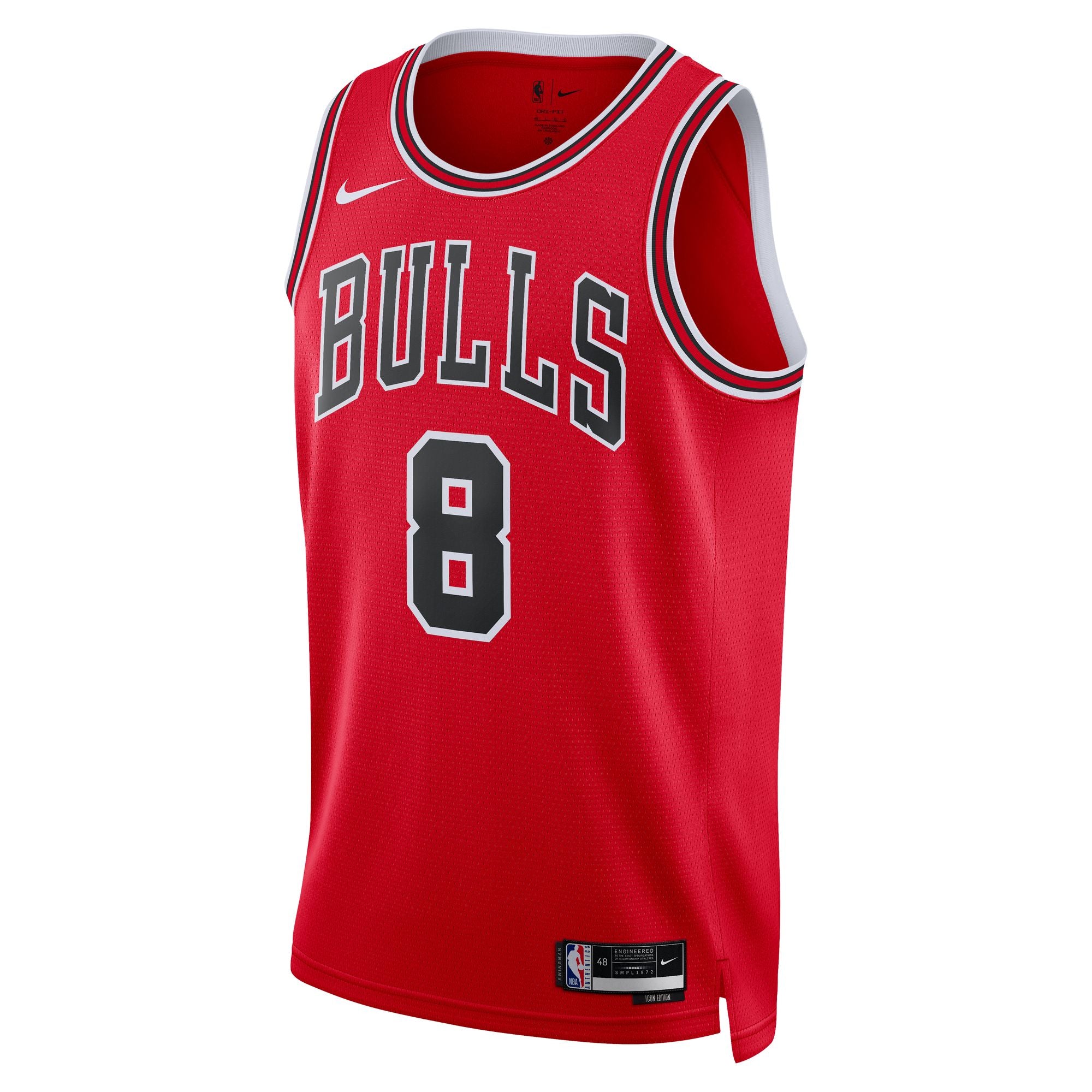 预发布站点、Zach LaVine Chicago Bulls Unisex Swingman Jersey - Association Edition - Red、FF-CUSTOM-12345