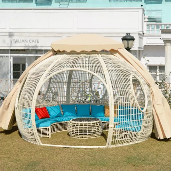 预发布站点、【Home&Garden】OUTDOOR TERRACE RATTAN AWNING TENT GAZEBO、mysite-12345