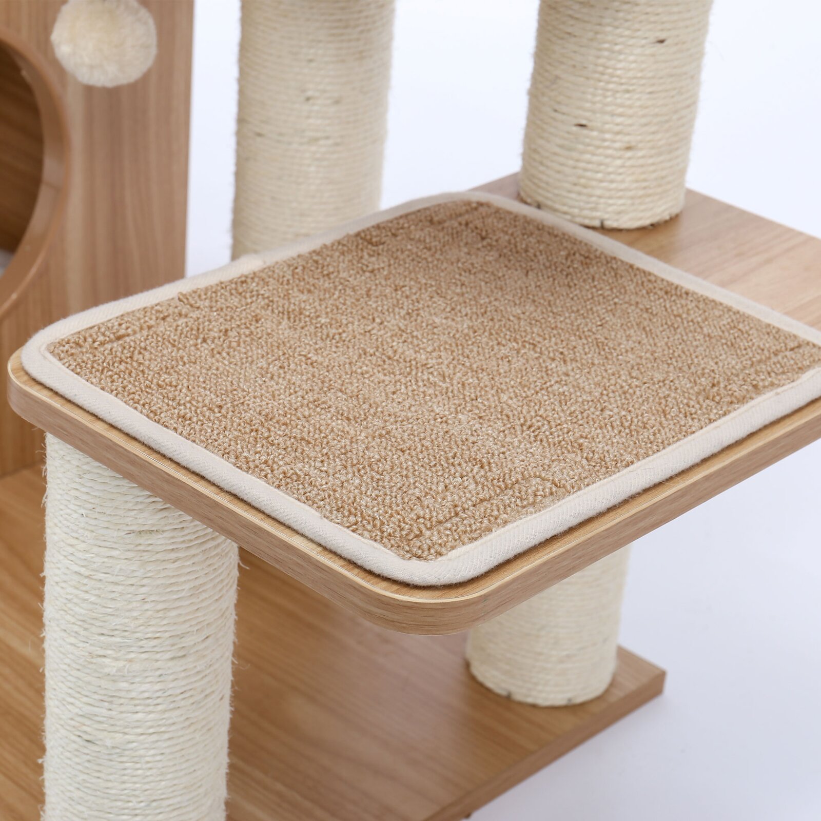 预发布站点、【Pet】52" Tavion Multi-level Cat Tree、-12345